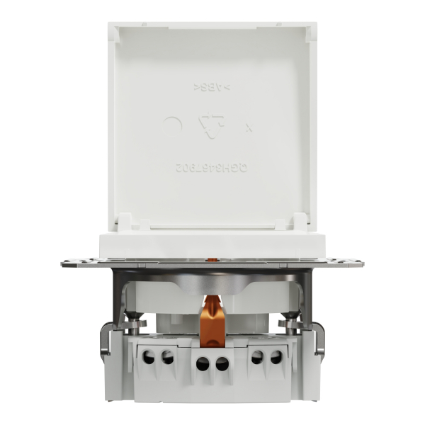 Schneider Asfora - Schutzkontakt Steckdose mit Deckel